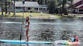 Jana Kramer Takes Her Baby Bump Paddleboarding During Lake Day with Kids: 'Grateful for It All'