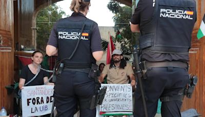 Mallorca per Palestina pide que UIB no sancione a los desalojados por ocupar el rectorado
