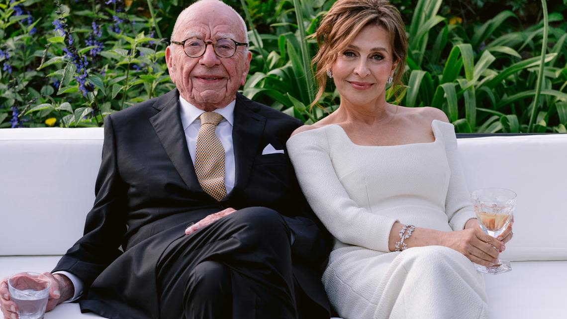 Rupert Murdoch ties the knot for the 5th time in ceremony at his California vineyard