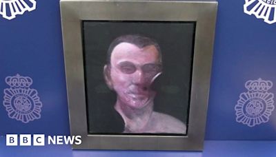 Stolen €5m Francis Bacon painting recovered by police in Spain