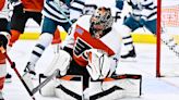 Ersson's huge save springs Flyers to needed win over Sharks