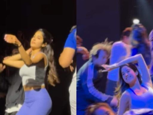 Janhvi Kapoor Prepares To Steal The Show In BTS Rehearsal Video Ahead Of Her IIFA 2024 Performance | Watch - News18