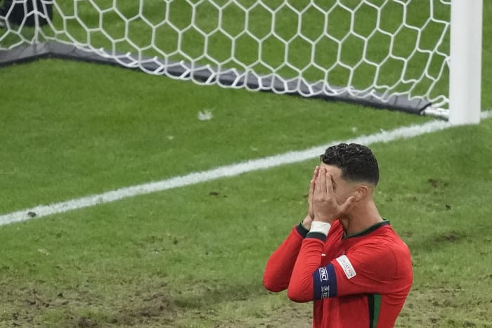 Epic penalties drama for Ronaldo ends with Portugal beating Slovenia in a Euro 2024 shootout