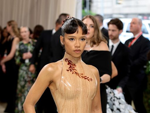 Taylor Russell Makes Her Debut at the 2024 Met Gala