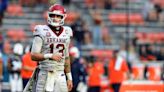 Feleipe Franks gets look at another position during Falcons OTAs