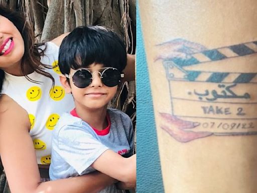 Dalljiet Kaur modifies tattoo that she got with estranged husband Nikhil Patel after their wedding; SEE PIC