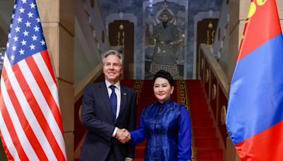 Blinken hails closer ties with Mongolia in rare visit