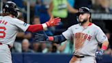 Abreu and Wong both drive in 2 runs, Red Sox beat Rays 8-5 to complete a three-game sweep