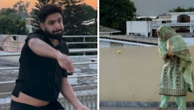'Man's Winning At Life': Fans React to Heartwarming Video of Pakistan Pacer Haris Rauf Playing Cricket With Mother - News18