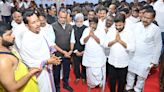 Foundation laid for Young India Skill University in Kandukuru