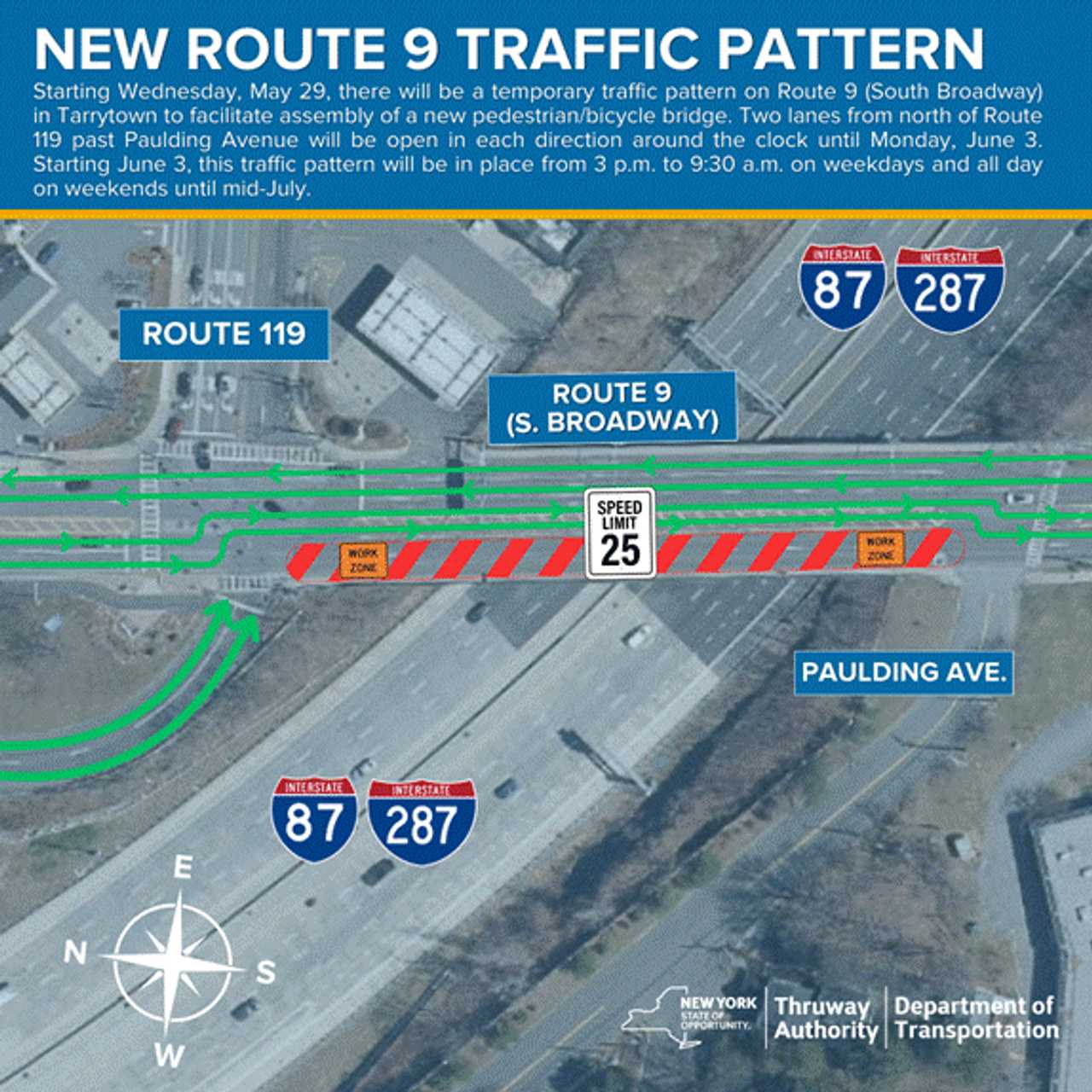 Bridge Construction To Cause Multi-Week Lane Closures On Busy Route In Westchester
