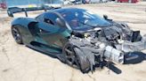 McLaren Senna in Viral Los Angeles Wreck Turns Up at Insurance Auction