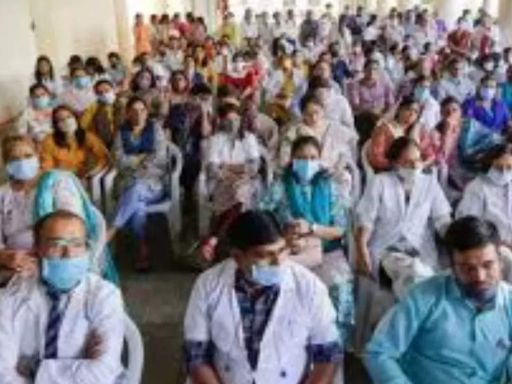 Govt doctors go on indefinite strike in Haryana, services hit in hospitals; talks going on - The Economic Times