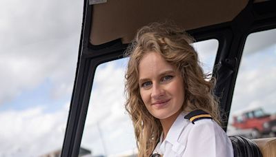 Teenager become UK's youngest female to qualify as helicopter pilot