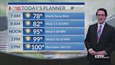 Wednesday Midday Forecast: Hot week continues, cooler this weekend