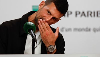 La alarmante declaración de Novak Djokovic que despertó preocupación antes del Roland Garros