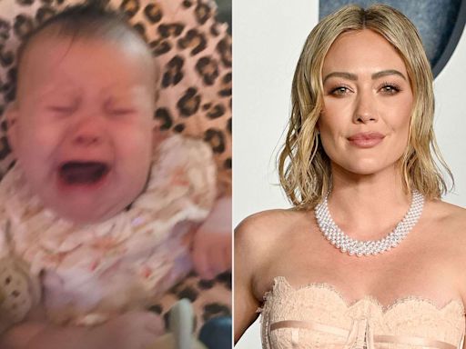 Hilary Duff’s Husband Matthew Koma Posts Hilarious Photo of Their Baby Crying While She’s Away: ‘Got This ...