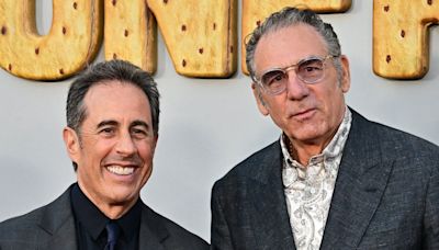 Michael Richards reunites with Jerry Seinfeld in rare red carpet appearance