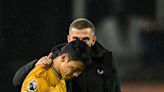Wolves forward sent off for punching Como player after alleged racist abuse aimed at Hwang Hee-chan