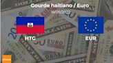 Haití: cotización de cierre del euro hoy 18 de agosto de EUR a HTG