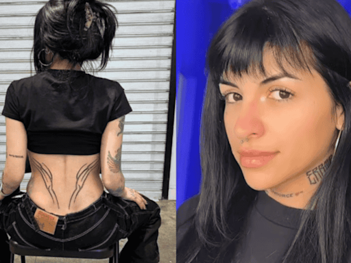 Cazzu reaparece con nuevo tatuaje y look (FOTOS)