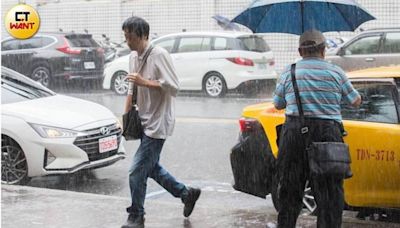 快訊／國家警報響！大雷雨炸4縣市 11縣市豪大雨特報