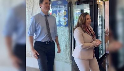 Justin Trudeau showed up to eat at a Toronto restaurant this week