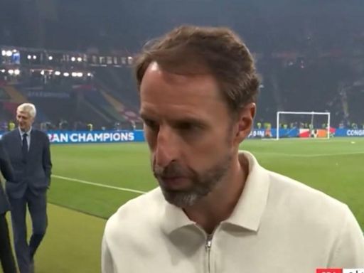 BBC blunder baffles fans as defeated Gareth Southgate cut off mid-sentence