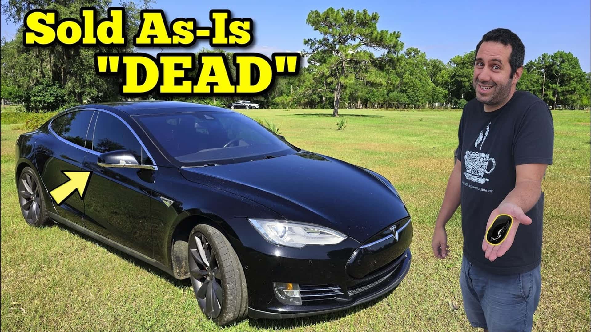 This 'Dead' Tesla Model S Was Bought For Just $10,100