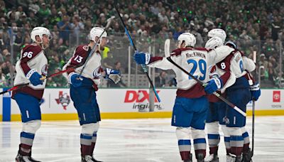 Colorado Avalanche rally for overtime win over Dallas Stars in NHL playoff Game 1