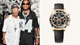 Spike Lee Shows Off a Yellow-Gold Rolex Daytona at the Yankees Game