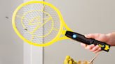 Grab this racket-like bug zapper that 'vaporizes those little flying demons' for 40% off