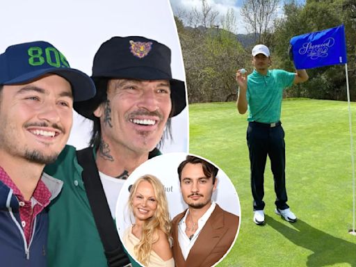 Tommy Lee, Pamela Anderson’s son Brandon kicked out of star-studded California country club after golf course argument: report