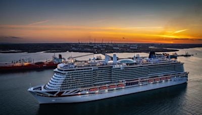 All the cruise ships sailing into Southampton this weekend