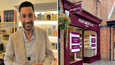 Strictly Come Dancing star hosts meet and greet at perfume shop