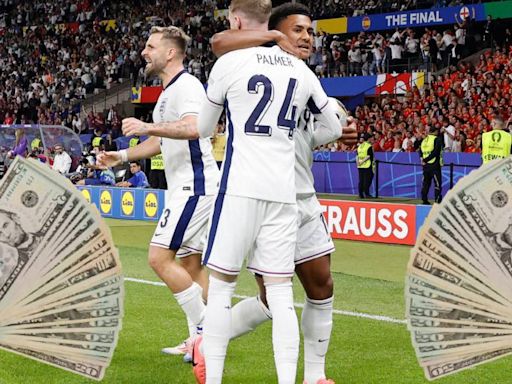 Inglaterra se queda sin la Eurocopa 2024: ¿Cuánto dinero se llevan los perdedores?