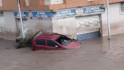 Desbordado río en Cumanacoa por coletazo de Beryl