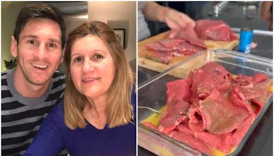 El video que muestra por qué las milanesas de Celia Messi son la comida favorita del capitán de la selección argentina