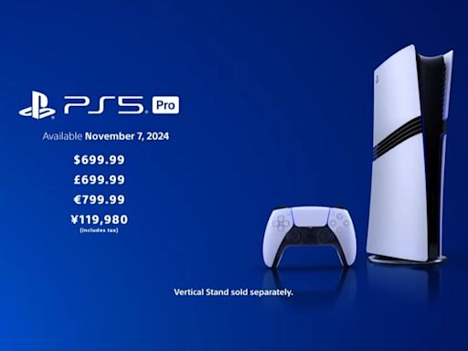 Sony PS5 Pro售價799美金將於11月7日開賣，標榜GPU升級搭配PSSR補幀可兼顧畫質與幀率 - Cool3c