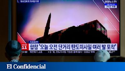 Seúl detecta el lanzamiento de varios misiles balísticos desde Corea del Norte