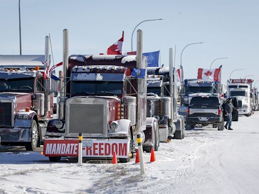 ’I was terrified’: Coutts protester says he fled after arrival of RCMP and helicopter