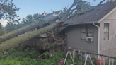 Parkville family recovering after tree falls on house during storms