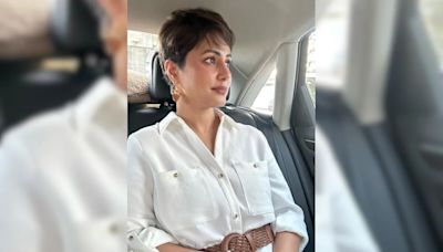 Hina Khan, Battling Cancer, Shares New Pics From Work Diaries: "Keep Going"
