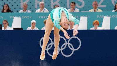 El escándalo que desató la final de suelo femenino en los Juegos Olímpicos de París - La Tercera