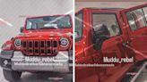 Mahindra Thar 5 Door Leaks Ahead Of Launch - First Undisguised Photos