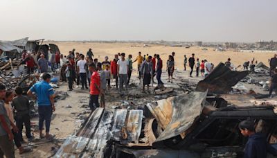 Israel niega su responsabilidad en el incendio del domingo en Rafah
