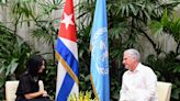 Reconoce Díaz-Canel apoyo del PNUD a Cuba - Noticias Prensa Latina