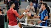 Carballés, victima de la mejoría de Djokovic