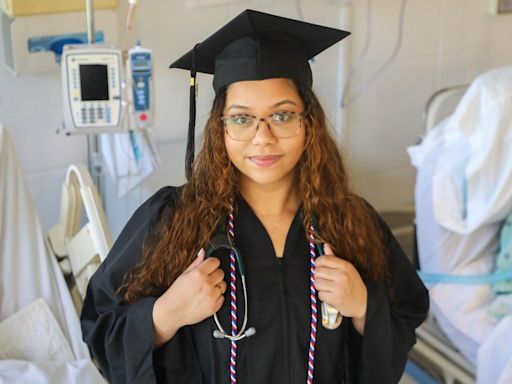 Air National Guard member China Taylor completes nursing degree at LCCC