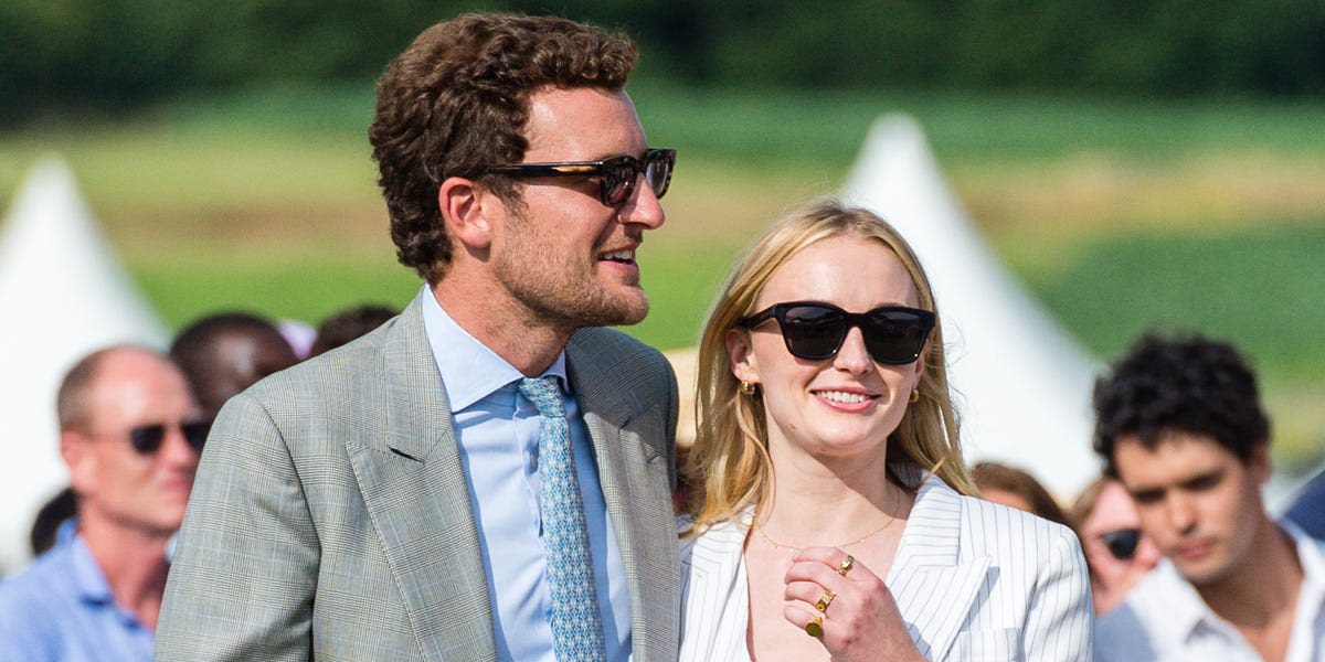 Sophie Turner Nails the Polo Aesthetic in a Three-Piece Shorts Suit